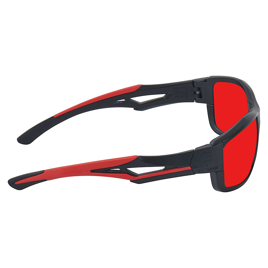 Signature Series Matte Red – Striyker Black/Red Sunglasses Lenses