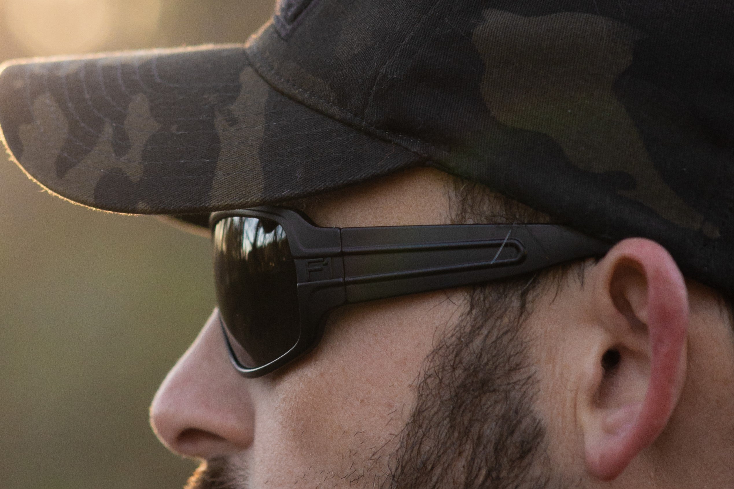 F1 Series Stealth Black Polarized